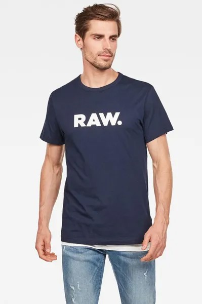 Футболка G-Star Raw, темно-синий