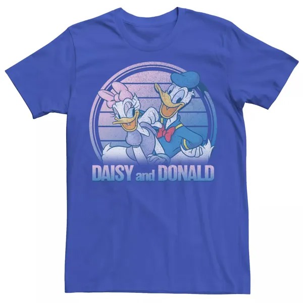 Мужская футболка с портретом на подкладке Mickey & Friends Donald & Daisy Disney