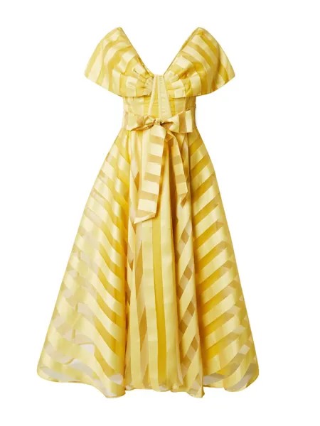 Коктейльное платье Coast Bardot, светло-желтый