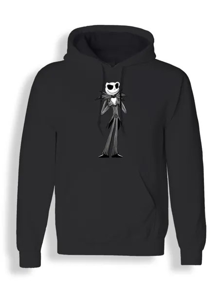 Худи унисекс СувенирShop Хеллоуин/Кошмар перед Рождеством 2 черное XL