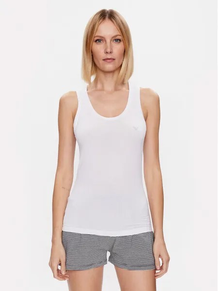 Топ стандартного кроя Emporio Armani Underwear, белый