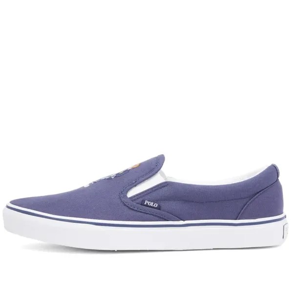 Слипоны Polo Ralph Lauren Keaton, белый/синий