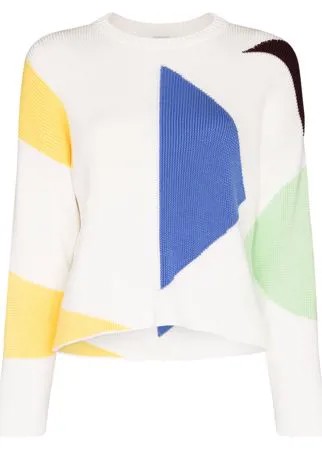 Sweaty Betty Flash Dance intarsia-knit jumper
