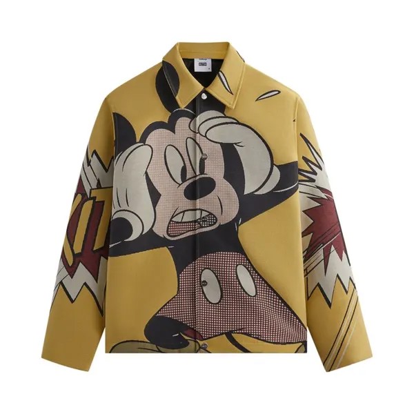 Куртка Kith For Mickey & Friends Tapestry Coaches 'Beam', кремовый
