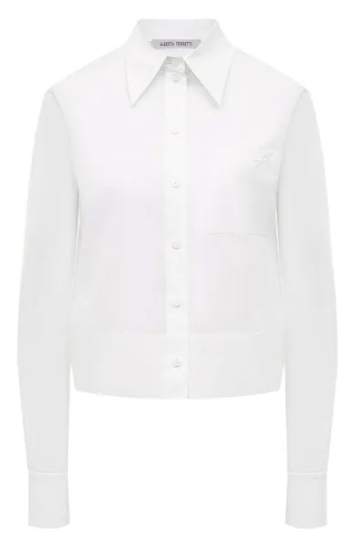 Хлопковая рубашка Alberta Ferretti