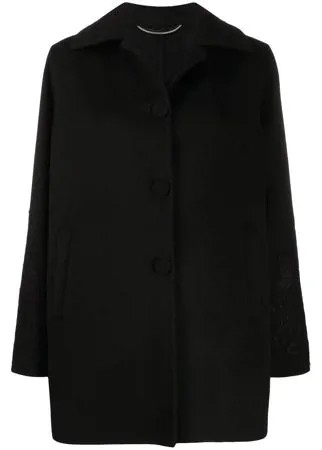 Ermanno Scervino однобортное фетровое пальто