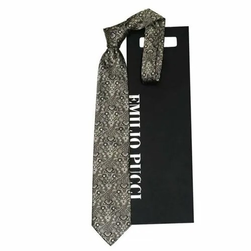 Галстук Emilio Pucci, серый