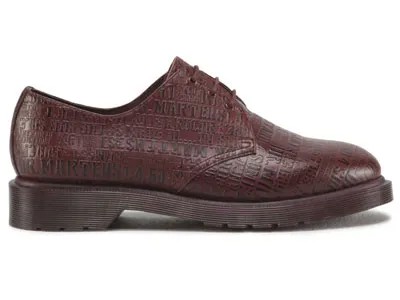 Полуботинки мужские Dr. Martens 46601 бордовые 45 RU