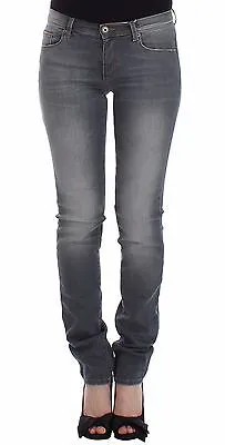Джинсы Ermanno ScervinoСерые узкие джинсовые брюки стретч скинни W 26 Рекомендуемая розничная цена 350 долларов США