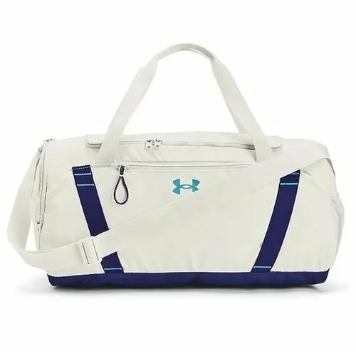 Сумка спортивная Under Armour 1376453-006, 27х23х51 см, синий, белый