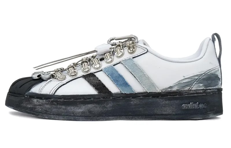 Кроссовки adidas neo Streetcheck Skateboarding Shoes Women's Low-top Blue/White/Black, синий