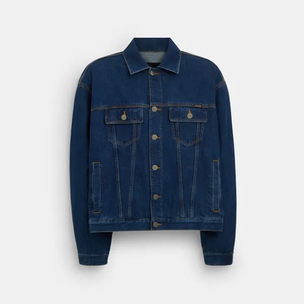 Куртка COACH Denim, цвет Dark Wash
