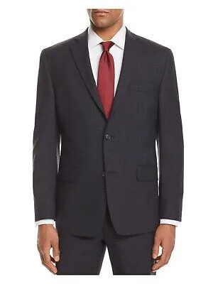 MICHAEL KORS Мужской серый однобортный классический эластичный костюм Раздельный пиджак 42L