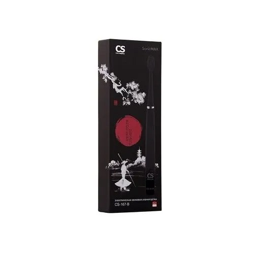 Звуковая зубная щетка CS Medica CS-167-B, черный