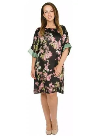 Платье,Donatella Via Roma,черный,Арт.64036_2 (XXXL)