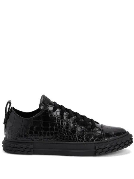 Giuseppe Zanotti кеды Ecoblabber, черный