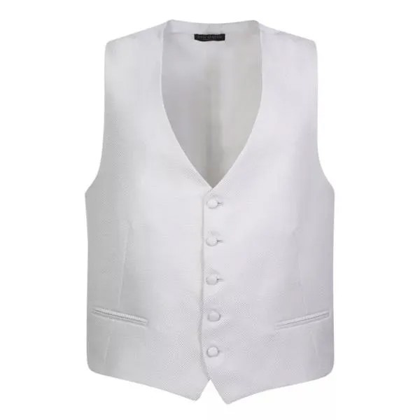 Куртка pearl gilet Dell'Oglio, белый