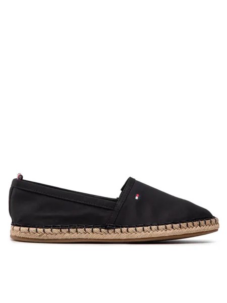 Эспадрильи Basic Flat Tommy Hilfiger, черный