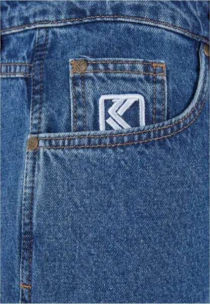 Джинсы прямого кроя Kmi-Kk Retro Baggy Workwear Karl Kani, синий