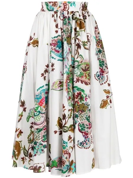 Antonio Marras юбка Rododendro, белый