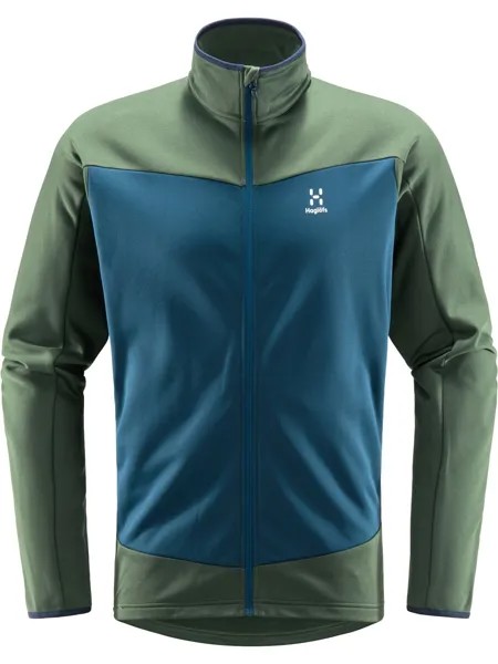 Спортивная флисовая куртка Haglöfs FROST MID, зеленый