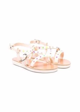 ANCIENT GREEK SANDALS KIDS сандалии Sofia с кристаллами