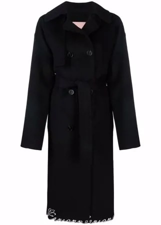 Ermanno Scervino двубортное шерстяное пальто
