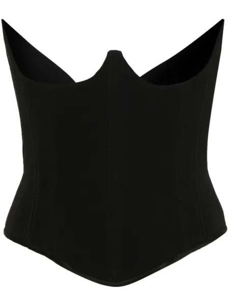 Vivienne Westwood топ-корсет без бретелей, черный
