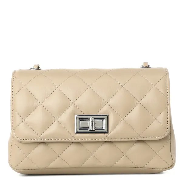Сумка женская Pierre Cardin 1372 бежевый, 14х20х6 см