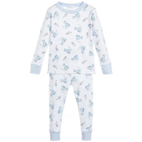 Magnolia baby Пижама для мальчика Tiny Choo Choo Long Pijamas