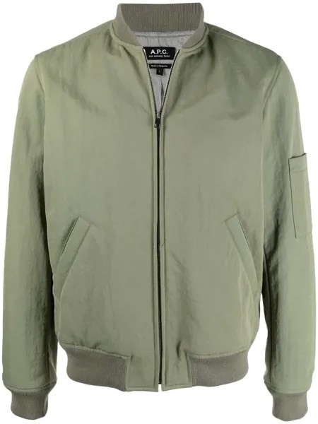 A.P.C. бомбер на молнии