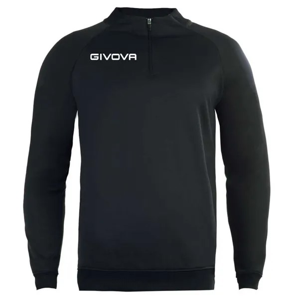 Толстовка Givova 500 Half Zip, черный