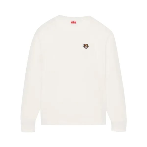 Футболка Kenzo Lucky Tiger Long-Sleeve T-Shirt, белый