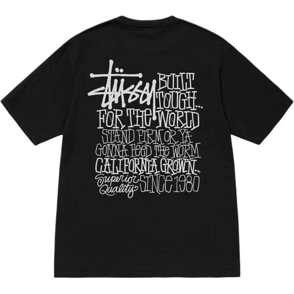 Футболка унисекс Stussy, цвет Natural