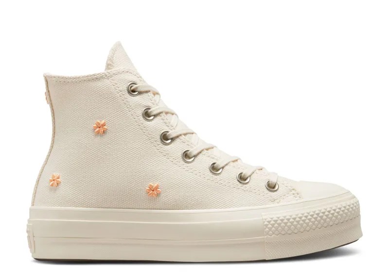 Кроссовки Converse Wmns Chuck Taylor All Star Lift Platform High 'Pearls', кремовый