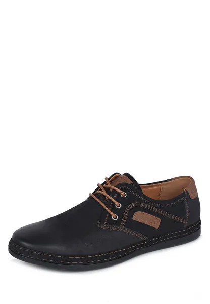 Полуботинки мужские T.Taccardi GN21SS-12 черные 45 RU