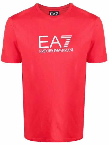 Ea7 Emporio Armani футболка с логотипом