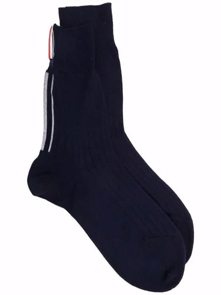 Thom Browne RWB stripe mid-calf socks