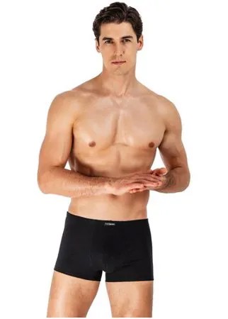 Torro Трусы шорты прилегающего покроя с профилированным гульфиком, размер M(96), black