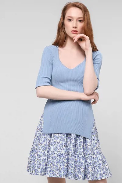 Пуловер женский Belucci BL2202T3315 голубой S