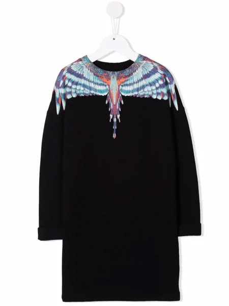 Marcelo Burlon County Of Milan Kids толстовка с принтом Wings