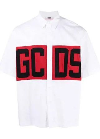 Gcds рубашка с короткими рукавами и логотипом