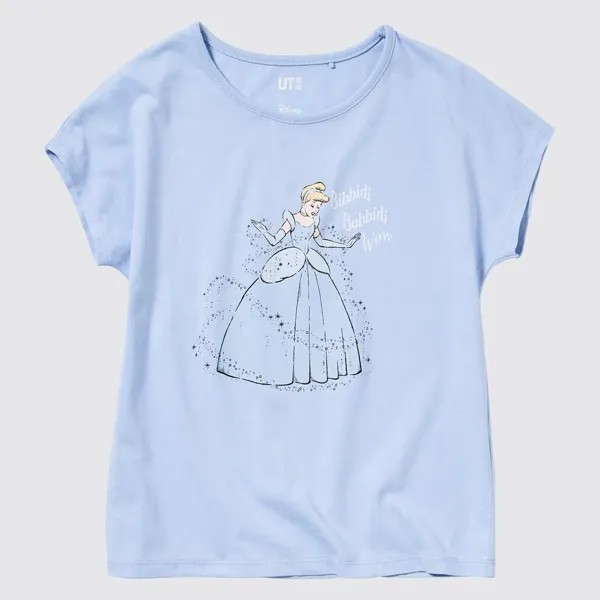 UNIQLO GIRLS Disney UT Graphic Футболка с короткими рукавами A