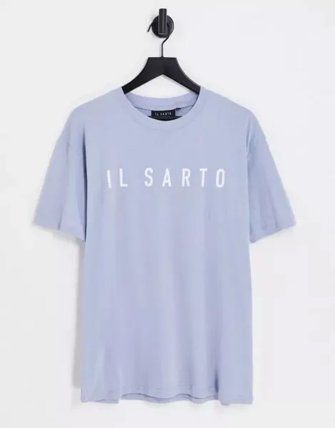 Голубая футболка Il Sarto Core
