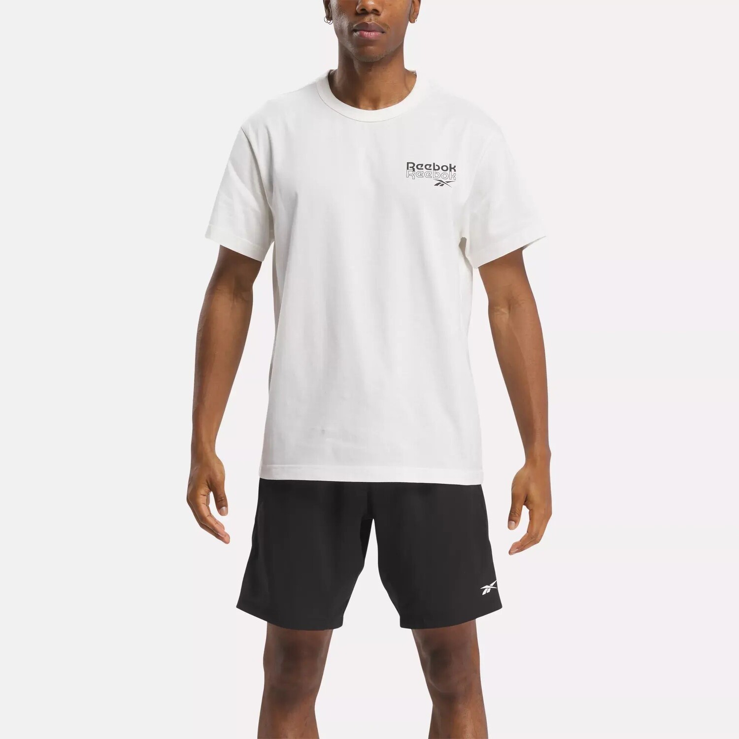Футболка Identity Brand Proud с короткими рукавами и графикой Reebok, белый