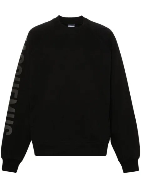 Jacquemus толстовка Typo, черный