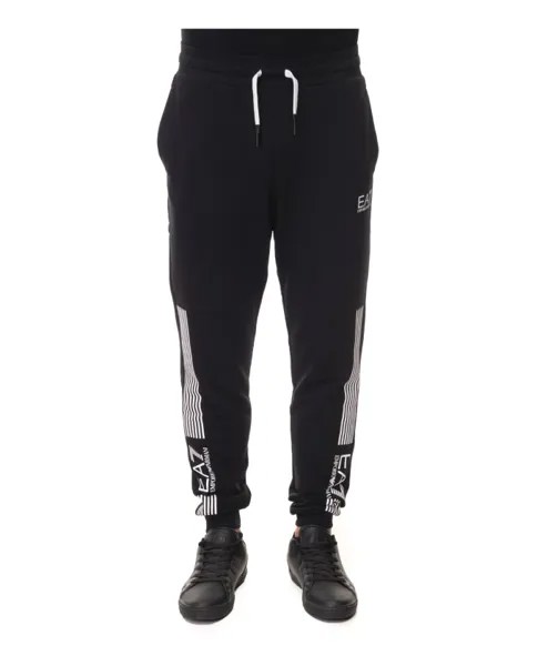 Комбинезон стрейч с логотипом Emporio Armani Ea7, черный