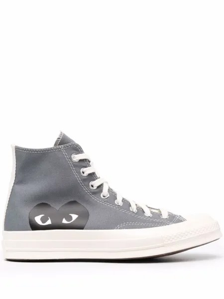 Comme des Garçons кеды Chuck Taylor из коллаборации с Converse, серый