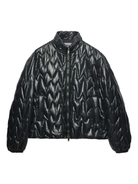 MSGM стеганая куртка, черный