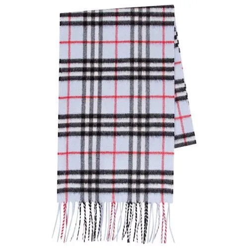 Шарф Burberry голубой/клетка